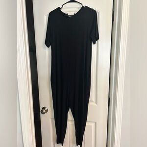 Hatch Maternity Classic Black Jumpsuit